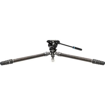 Benro TTOR34CLVS4PRO Tortoise Carbon Fiber 3 Series Tripod System with S4Pro Video Head