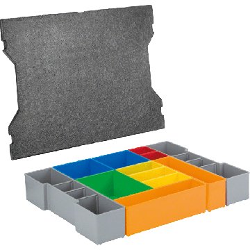Bosch L-Boxx Inset Box Set 12 pcs - (1600A016N9)