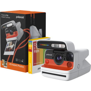 Polaroid Flip White + Color Film Bundle (8 photos)