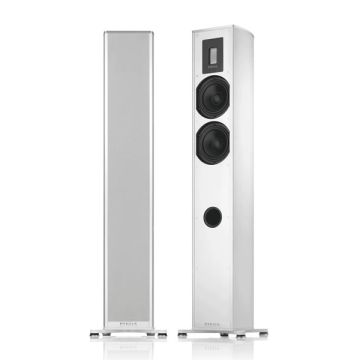Piega Premium 701 White Varnished Aluminum Silver Fabric Cover (Single Speaker)