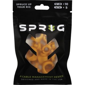 Sprig Orange Value pack 10x 1/4 Sprigs + 5x 3/8 Big Sprigs