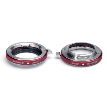 Metabones Leica M Lens to Micro 4/3 Adapter (Red) (MB_LM-M43-RM1)