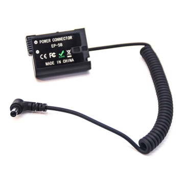 Caruba Nikon EN-EL15 Full Decoding Dummy Battery (spring cable)