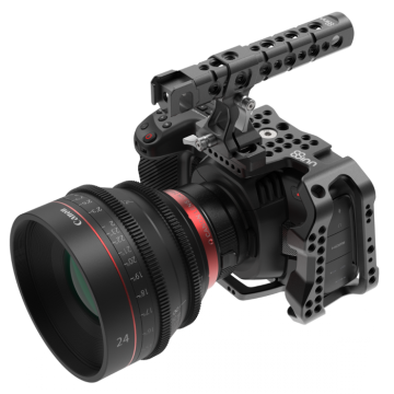 8Sinn BM Pocket Cinema Camera 4K / 6K Half Cage + Top Handle Pro (HDMI & USB-C cable clamp not included)