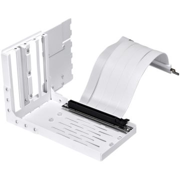 Lian Li VG4-4-V2W Vertical GPU Kit - white (VG4-4-V2W)