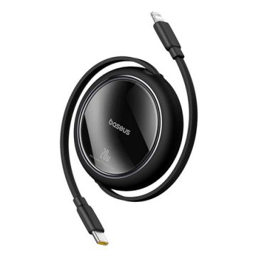 Baseus Free2Pull USB Cable USB-C to iP 20W 1m Black (P10364501111-00)