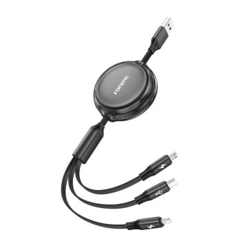 Foneng X113 3-in-1 Cable 1.1M Black