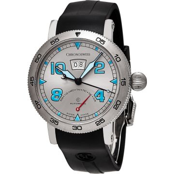 Chronoswiss Timemaster Retrograde Day  Men's Watch CH-8143-WH