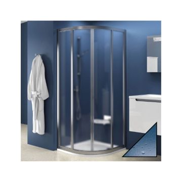 Ravak Shower Corner SKCP4-80 Satin + Polystyrene Pearl (3114OU0211)