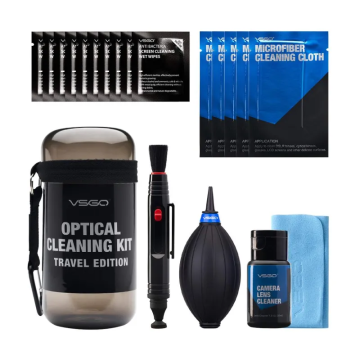 VSGO Optical Cleaning Kit Travel Grey