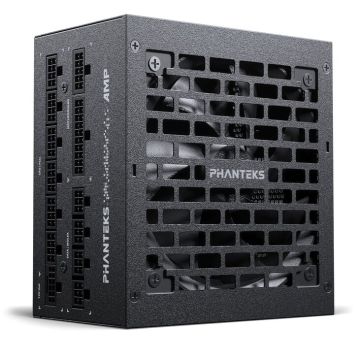 PHANTEKS AMP GH 1200W 80 PLUS Platinum power supply, PCIe 5.1, ATX 3.1 - 1200 watts, black (PH-P1200GH_BK01_EU)
