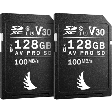 Angelbird SD Match Pack for Nikon AV PRO V30 128GB | 2 PACK MPNIAVP128SDV30