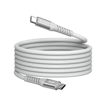 Verbatim Sync & Charge USB‑C to USB‑C 60 W Magnetic Cable – 120 cm Gray