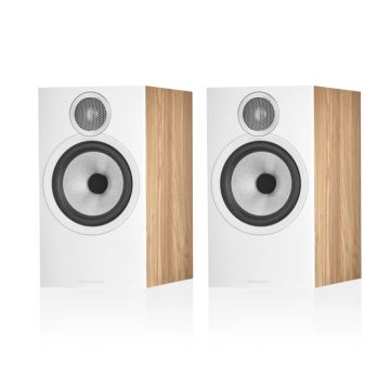 Bowers & Wilkins Bookshelf Speaker 606 S3, Oak, 2Pcs