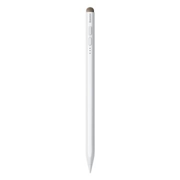 Baseus Smooth Writing Active Stylus Pen for iPad / iPad Pro / iPad Air with Cap for Capacitive screens white (SXBC040002)