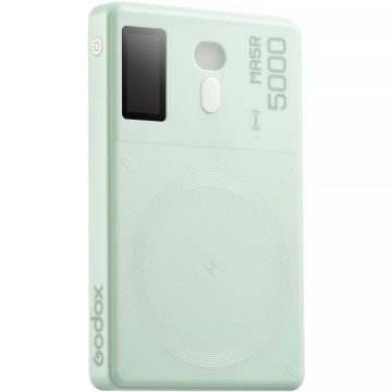 Godox MA5R Mobile Power Bank&RGB LED Light Green
