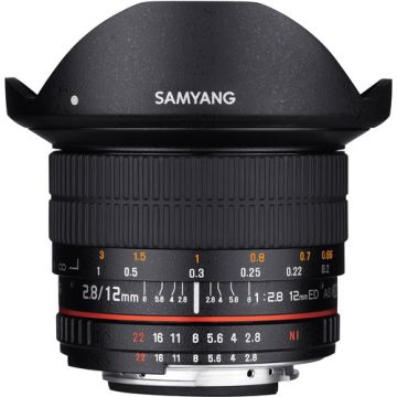Samyang 12mm F/2.8 ED AS NCS Fisheye Canon
