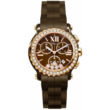 Chopard Happy Sport Round Chronograph Ladies Watch 288515-9004