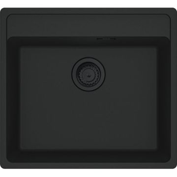 Franke Maris MRG 610-52 Ar Manuālu 3½” Ventili Ar Melnu Ventili un Pārplūdes Nosegu (114.0658.586)