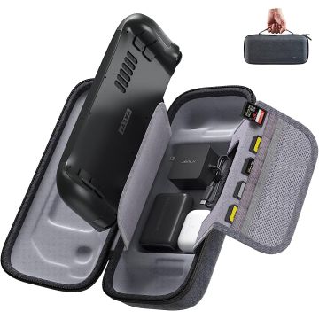 JSAUX Portable Travel Carry Bag for Steam Deck Console and Accessories (BG0102)