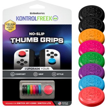 KontrolFreek - No-Slip Thumb Grips | Nintendo Switch Joy-Con | Mix