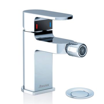Ravak Bidē Jaucējkrāns Chrome-CR 055.00 ar Pamatnes Vārsta (X070055)