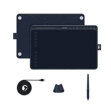 Huion HS611 Blue Graphic Tablet (6934026042238)