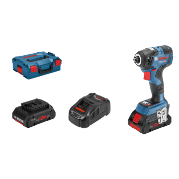Bosch GDR 18V-200 C, 2x4.0Ah ProCORE18V, 1880CV L-Boxx (06019G4106)