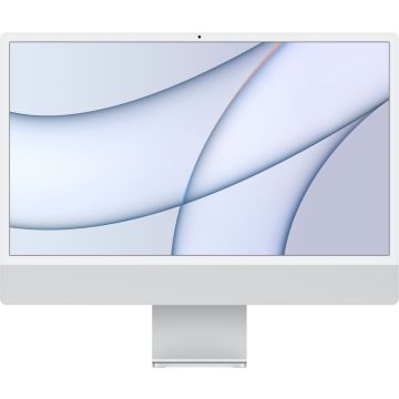 Apple iMac 24.0 4.5K Retina Apple M1 8C CPU 8C GPU 16GB RAM 256GB SSD Silver INT (Z12Q0006S)