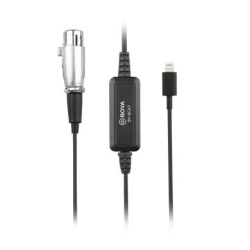 Boya BY-BCA7 XLR to Lightning Connector Microphone