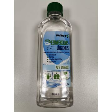 Pilots disinfectant 500ml 70% ethanol