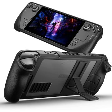 JSAUX Kickstand Case for Steam Deck, Non-Slip and Anti-Scratch Design