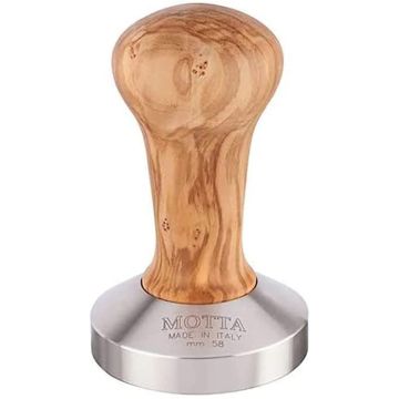 Motta Olive Handle Tamper - 58mm Base