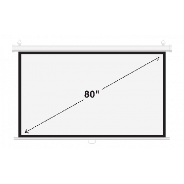 Camrock Matte W 80 Wall Projection Screen