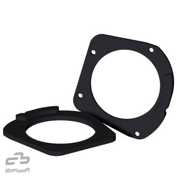 MDF BMW E36 Cabrio 1990yr-1999yr, Rear Door Speaker Adapters (DMbmw12)