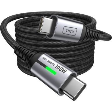 INIU 2m 100W PD 5A Type-C - Type-C QC4.0 Cable