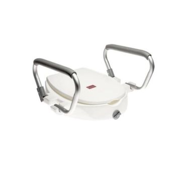 Raising Toilet Seat with Foldable Handrails (AT51205)