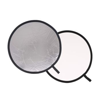 Lastolite Collapsible Reflector 50cm Silver/White (LL LR2031)