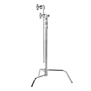 Kupo CL-30MK 30" Master C-Stand With Sliding Leg Kit & Quick Release - Silver