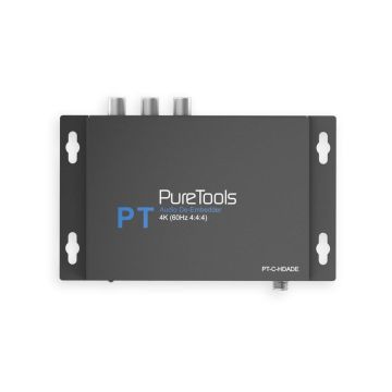 PureLink PureTools 4x1 HDMI switcher 4K 60Hz 444 audio de embedding AR (PT-C-HDAEDE)