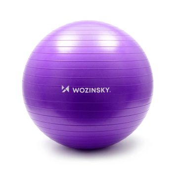 Wozinsky Gymnastic Ball 65cm Purple