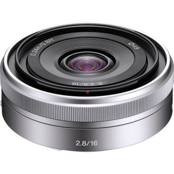 Sony E 16mm F/2.8 Silver (SEL16F28)