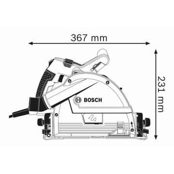 Bosch GKT 55 GCE L-boxx (0601675001)