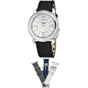 Fendi Selleria 3 Additional Straps Set With Ladies Watch F8010345H0-SET5