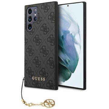 Guess 4G Charms Collection Case for Samsung Galaxy S24 Ultra - Black (3666339241629)