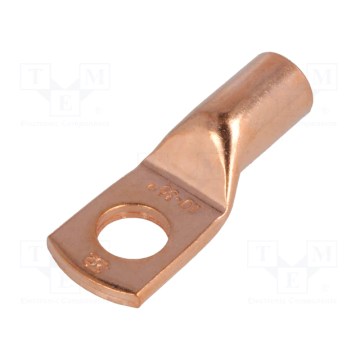 ERGOM OCZ-035/10 ring tube, M10, 35mm2, crimped, for cable, L: 35.5mm, copper (E11KM-01010104100)