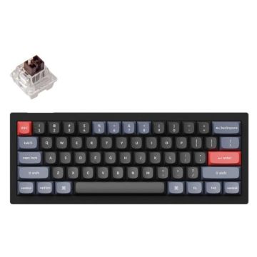 Keychron V4 Wireless Keyboard RGB Carbon Black (V4-B3)