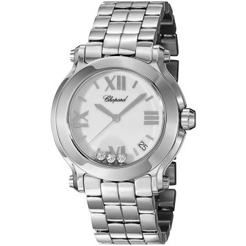 Chopard Happy Sport Round Ladies Watch 278477-3013