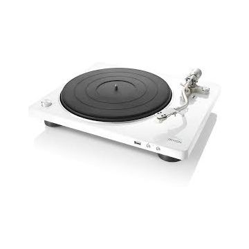 Denon DP-450USB White Premium Belt-Drive Turntable