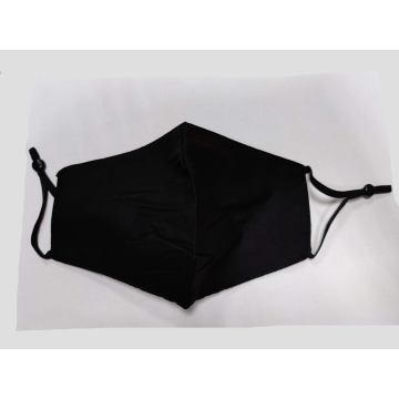 Fashion Mask Black (6990314575544) Daudzkārt Lietojamā Sejas Maska 1gab.
